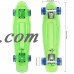 22"Upgrade Cruiser Crystal Outdoor Complete Skateboard For boys girls   